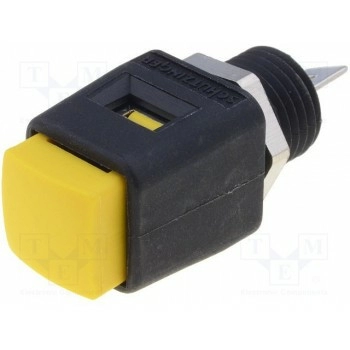 Зажим лабораторный желтый SCHUTZINGER ESD498-YL