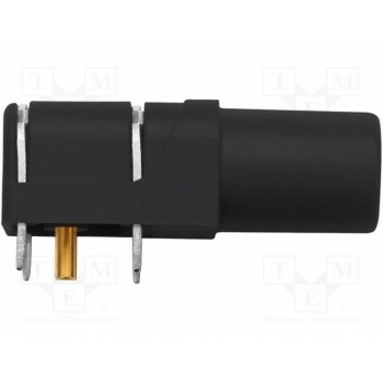 Гнездо "банан" 4мм 24А 1кВ SCHUTZINGER SWEB8094AU-SW