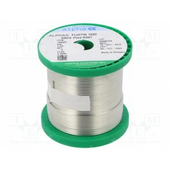 Проволочный припой Sn99Ag03Cu07 ALPHA FSACX0307-1.5-500