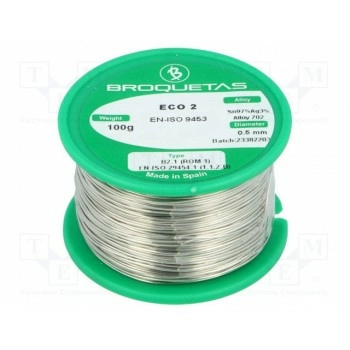 Проволочный припой BROQUETAS ECO2-05-01H