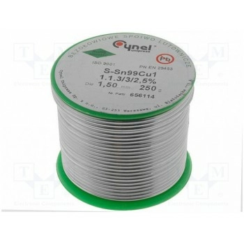Проволочный припой CYNEL SN99C-1.5-0.25