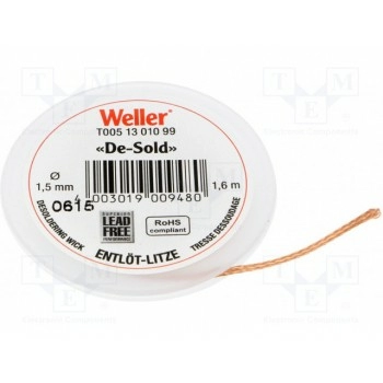 Лента распаивающая WELLER WEL.DESOLD-1.5-1.6