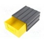 Модуль с выдвижной ячейкой KONGER PK1 YELLOW (SZUFLK-Y)