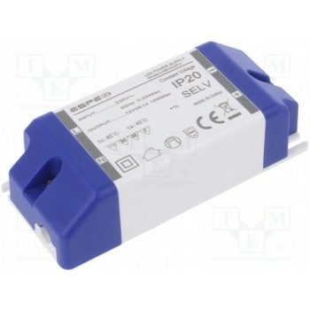 Блок питания импульсный LED 12Вт ESPE LNB1212CV