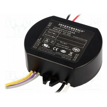 Блок питания импульсный LED 25Вт INVENTRONICS EUC-026S045PS