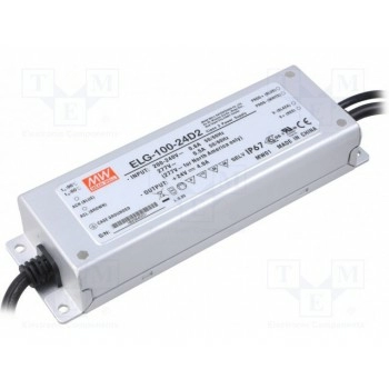 Блок питания импульсный LED 96Вт MEAN WELL ELG-100-24D2