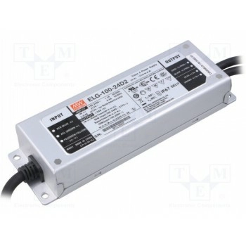 Блок питания импульсный LED 96Вт MEAN WELL ELG-100-24D2-3Y