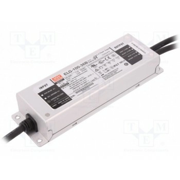Блок питания импульсный LED MEAN WELL ELG-100-36B-3Y