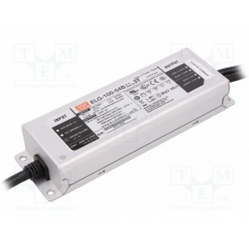Блок питания импульсный LED MEAN WELL ELG-100-54B-3Y