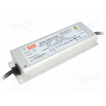 Блок питания импульсный LED MEAN WELL ELG-100-C700