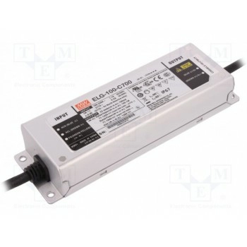 Блок питания импульсный LED MEAN WELL ELG-100-C700-3Y