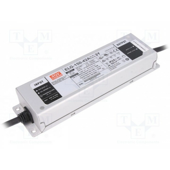 Блок питания импульсный LED MEAN WELL ELG-150-42A-3Y (ELG-150-42A-3Y)