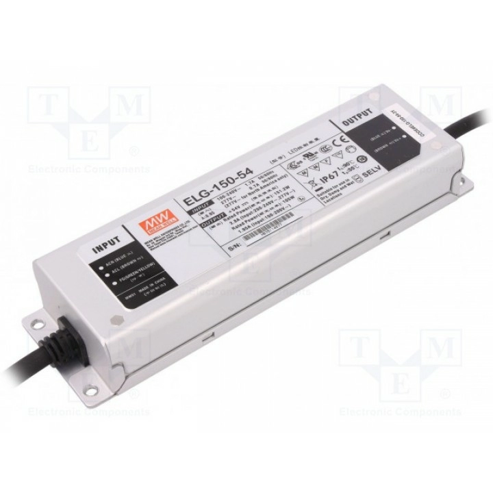 Блок питания импульсный LED MEAN WELL ELG-150-54-3Y (ELG-150-54-3Y)