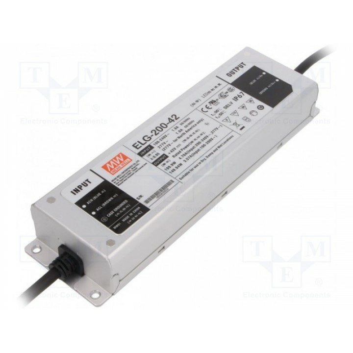 Блок питания импульсный LED MEAN WELL ELG-200-42 (ELG-200-42)