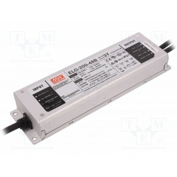 Блок питания импульсный LED MEAN WELL ELG-200-48B-3Y
