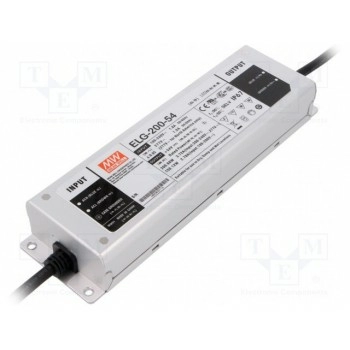 Блок питания импульсный LED MEAN WELL ELG-200-54