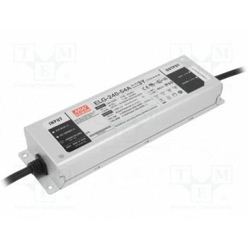 Блок питания импульсный LED 240,3Вт MEAN WELL ELG-240-54A-3Y