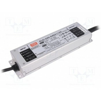 Блок питания импульсный LED MEAN WELL ELG-240-54D2-3Y