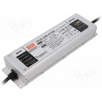 Блок питания импульсный LED MEAN WELL ELG-240-C700