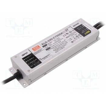 Блок питания импульсный MEAN WELL ELG-240-C700DA-3Y
