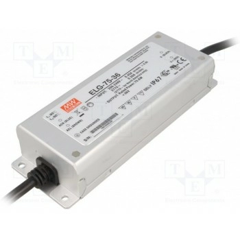 Блок питания импульсный LED MEAN WELL ELG-75-36