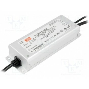 Блок питания импульсный LED MEAN WELL ELG-75-36B