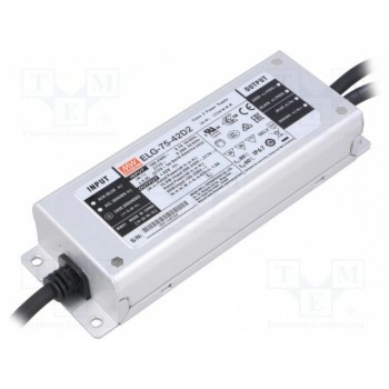 Блок питания импульсный LED MEAN WELL ELG-75-42D2