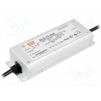 Блок питания импульсный LED MEAN WELL ELG-75-48A