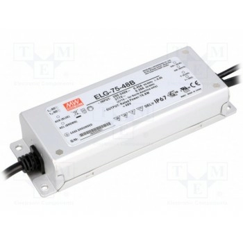 Блок питания импульсный LED MEAN WELL ELG-75-48B
