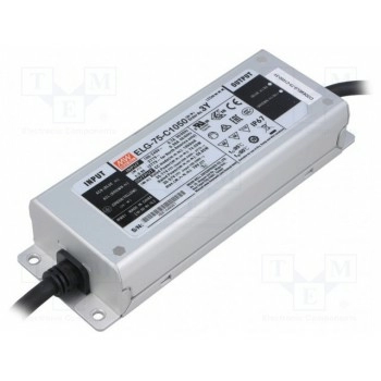 Блок питания импульсный LED MEAN WELL ELG-75-C1050-3Y
