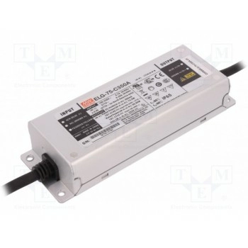 Блок питания импульсный LED MEAN WELL ELG-75-C350A-3Y