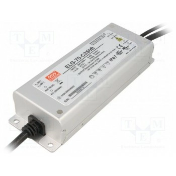 Блок питания импульсный LED MEAN WELL ELG-75-C350B