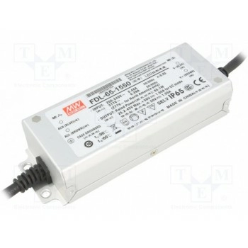 Блок питания импульсный LED MEAN WELL FDL-65-1550