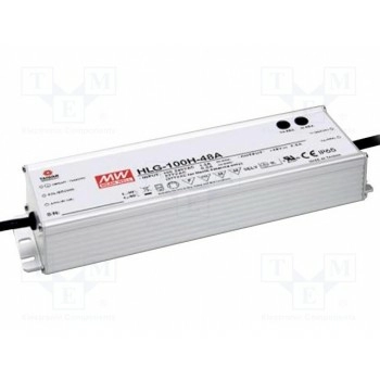 Блок питания импульсный LED MEAN WELL HLG-100H-54A