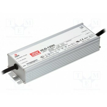 Блок питания импульсный LED 120Вт MEAN WELL HLG-120H-12