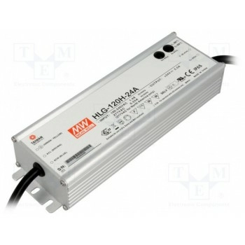 Блок питания импульсный LED 120Вт MEAN WELL HLG-120H-24A