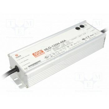 Блок питания импульсный LED MEAN WELL HLG-120H-48A