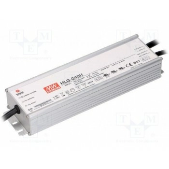Блок питания импульсный LED 240Вт MEAN WELL HLG-240H-30B