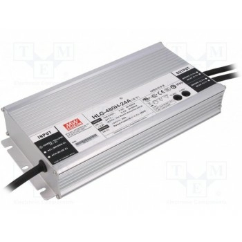 Блок питания импульсный LED MEAN WELL HLG-480H-24A