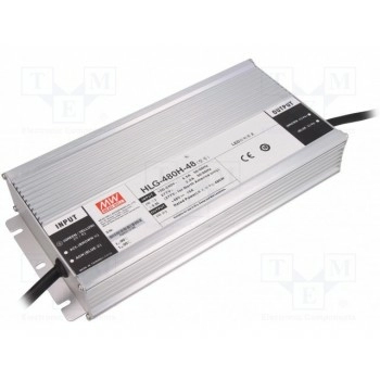 Блок питания импульсный LED 480Вт MEAN WELL HLG-480H-48