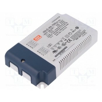 Блок питания импульсный LED MEAN WELL IDLC-65-700