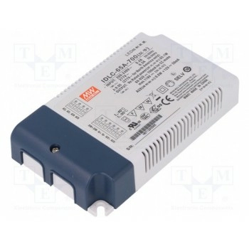 Блок питания импульсный LED MEAN WELL IDLC-65A-700