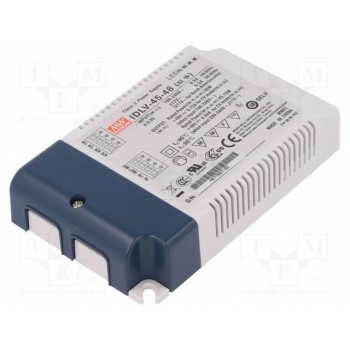 Блок питания импульсный LED 45Вт MEAN WELL IDLV-45-48