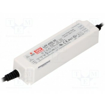 Блок питания импульсный LED MEAN WELL LPF-40D-36
