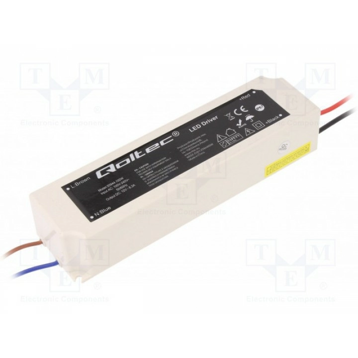 Блок питания импульсный LED 100Вт QOLTEC 50944 (QOLTEC-50944)