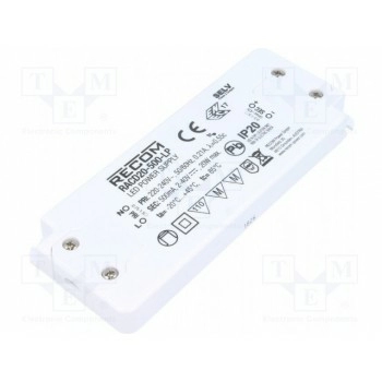 Блок питания импульсный LED RECOM RACD06-700