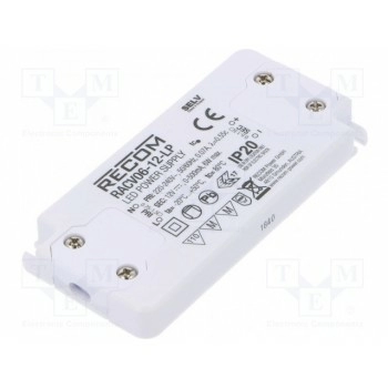 Блок питания импульсный LED 6Вт RECOM RACV06-12-LP