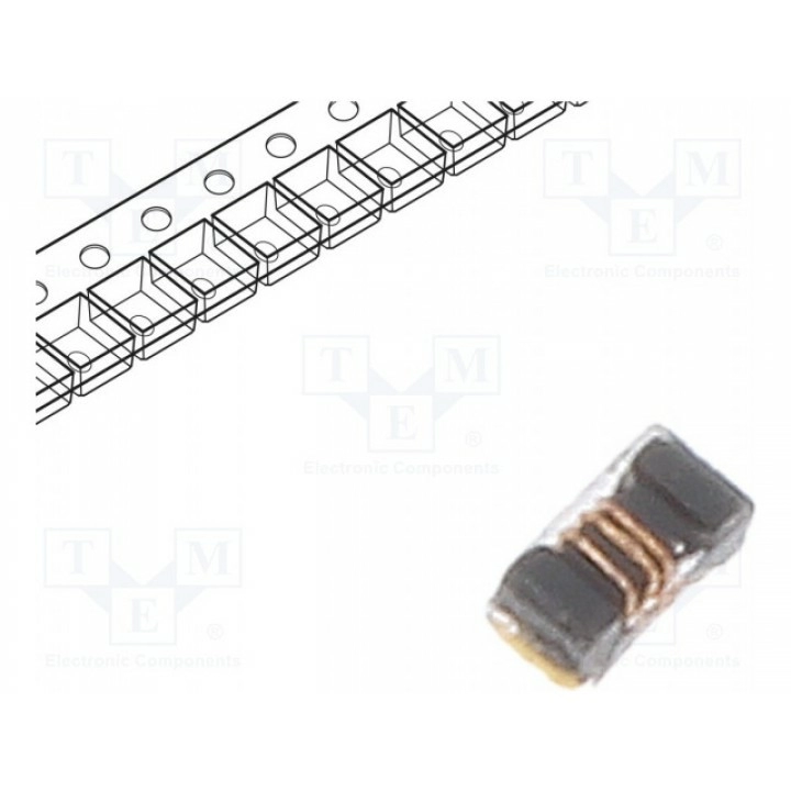 Дроссель проволочный SMD 0402 22нГн FASTRON 0402F-022K-08 (0402F-022K-08)