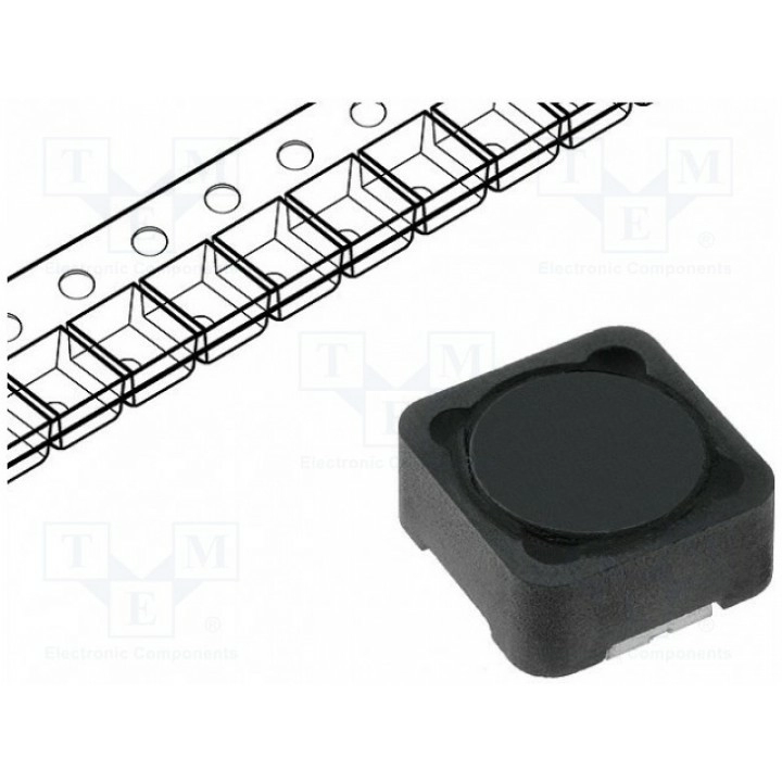 Дроссель проволочный SMD 22мкГн FERROCORE DE1205-22 (DE1205-22)