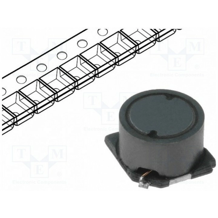 Дроссель проволочный SMD FERROCORE DER0705-56 (DER0705-56)